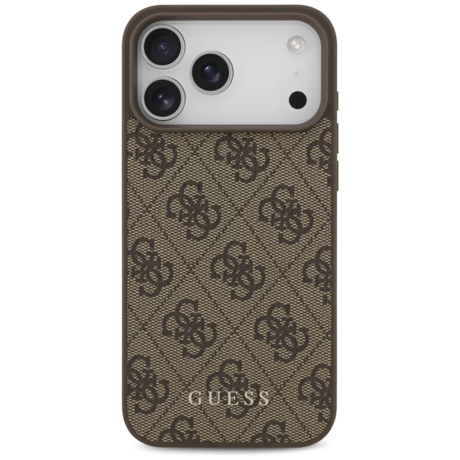 Etui Guess 4G Classic na iPhone 17 Pro Max / 18 Pro Max - brązowe