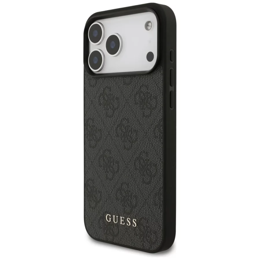Etui Guess 4G Classic na iPhone 17 Pro Max / 18 Pro Max - czarne