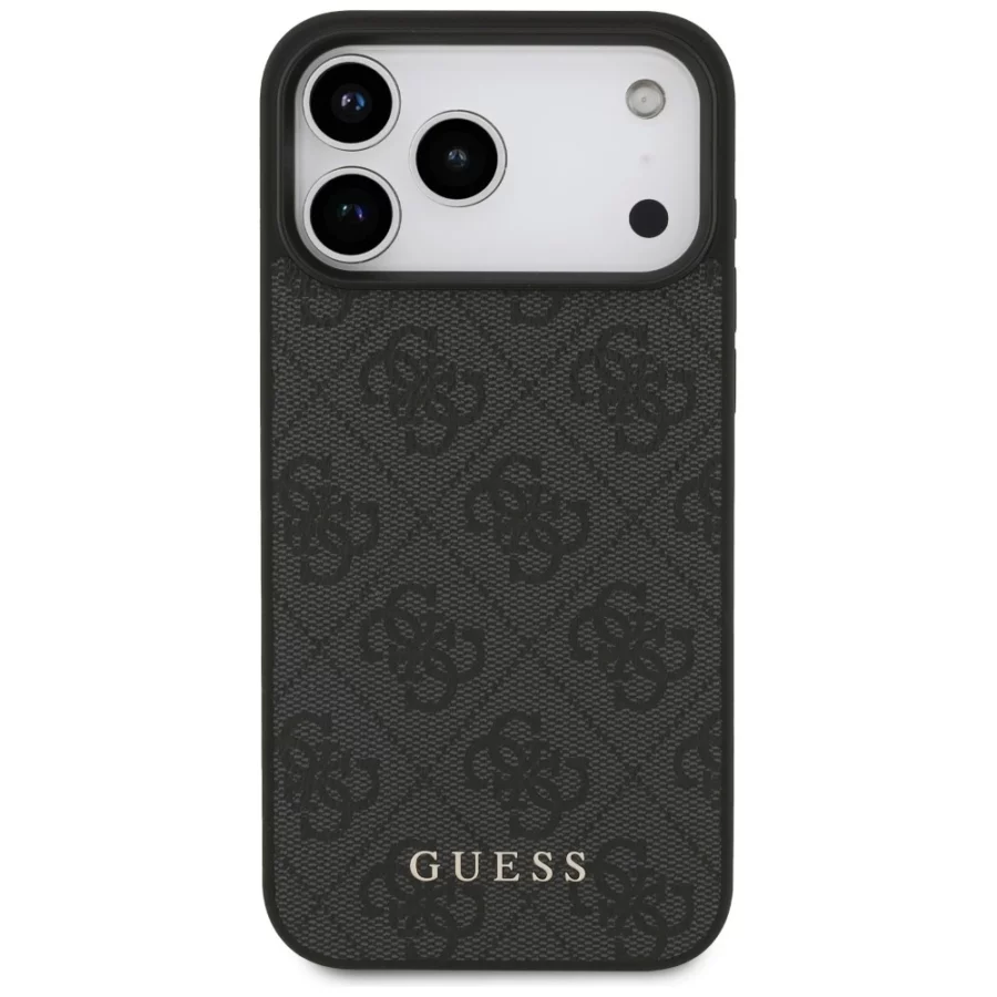 Etui Guess 4G Classic na iPhone 17 Pro Max / 18 Pro Max - czarne