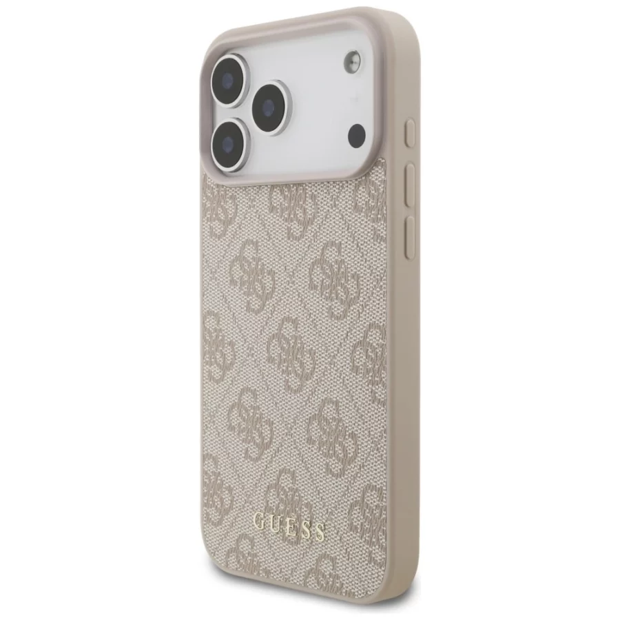 Etui Guess 4G Classic na iPhone 17 Pro Max / 18 Pro Max - różowe
