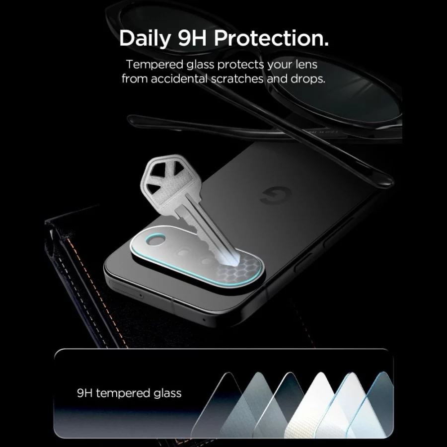 Szkło hartowane na obiektyw Spigen Optik Pro HD 2-Pack na Google Pixel 11