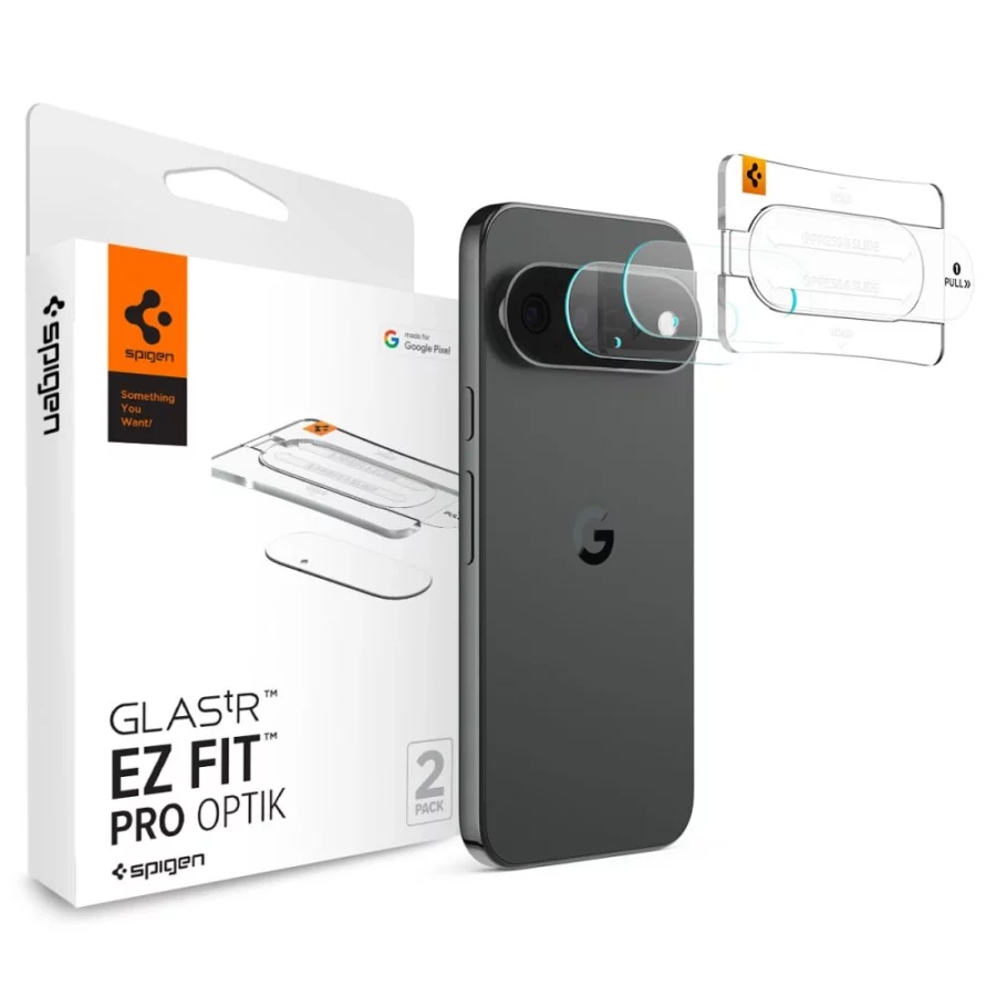 Szkło hartowane na obiektyw Spigen Optik Pro HD 2-Pack na Google Pixel 11 Pro