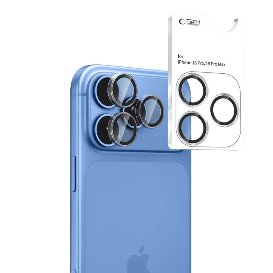 Osłona aparatu Tech-Protect Camring Fit+ na iPhone 18 Pro / 18 Pro Max