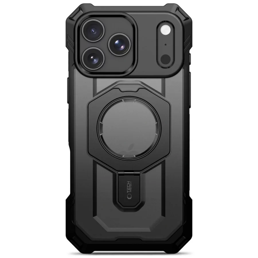 Etui Tech-Protect MagForce MagSafe na iPhone 17 Pro / 18 Pro - czarne matowe