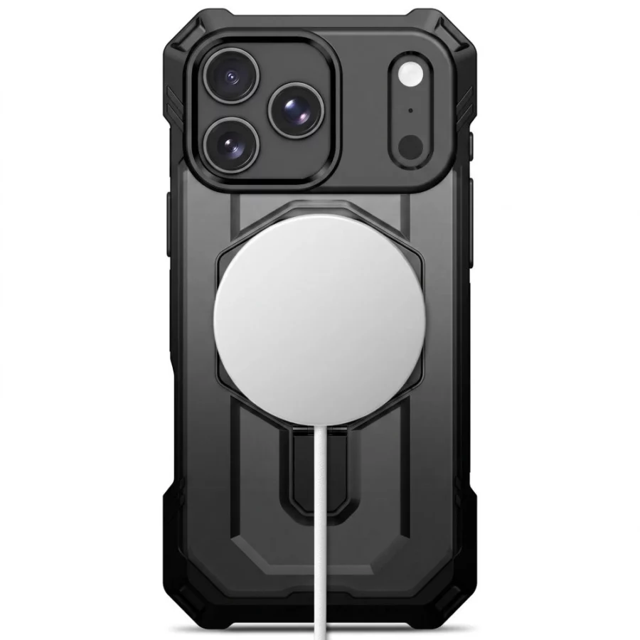 Etui Tech-Protect MagForce MagSafe na iPhone 17 Pro Max / 18 Pro Max - czarne matowe