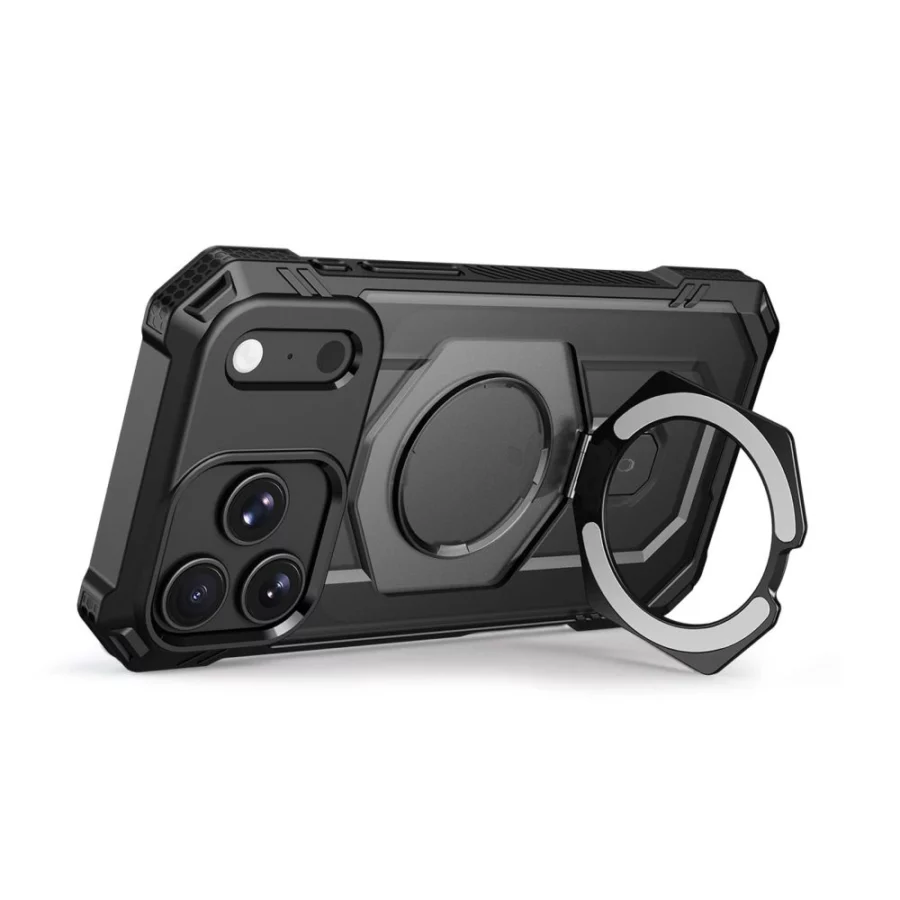 Etui Tech-Protect MagForce MagSafe na iPhone 17 Pro Max / 18 Pro Max - czarne matowe