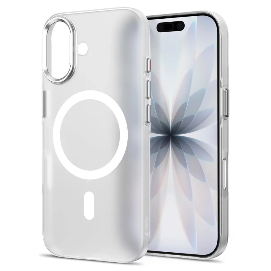Etui Tech-Protect MagZero MagSafe na iPhone 17 - białe matowe