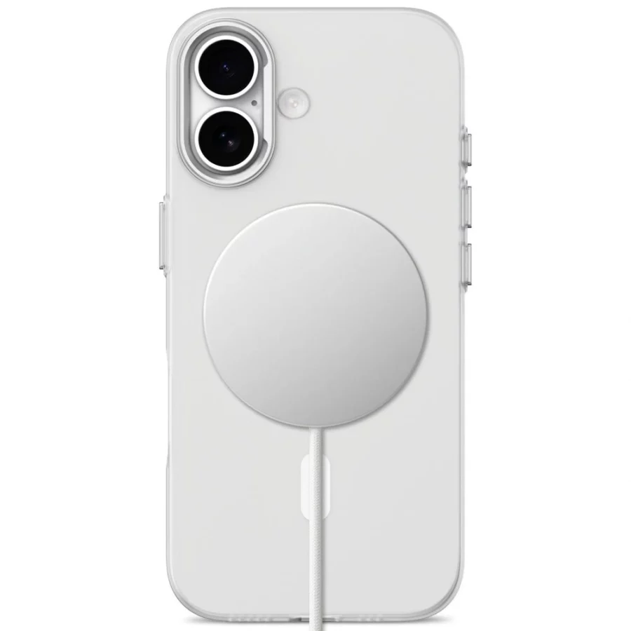 Etui Tech-Protect MagZero MagSafe na iPhone 17 - białe matowe