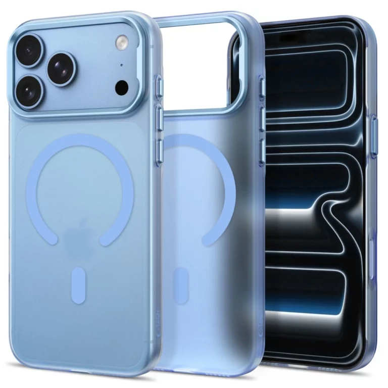Etui Tech-Protect MagZero MagSafe na iPhone 17 Pro / 18 Pro - jasnoniebieskie matowe