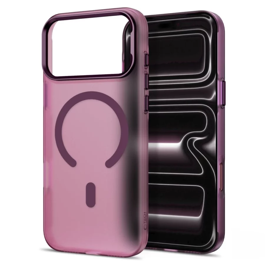 Etui Tech-Protect MagZero MagSafe na iPhone 17 Pro Max / 18 Pro Max - burgundowe matowe