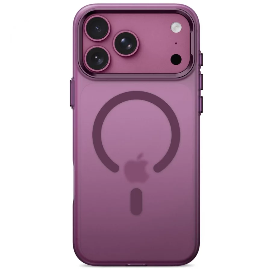 Etui Tech-Protect MagZero MagSafe na iPhone 17 Pro Max / 18 Pro Max - burgundowe matowe