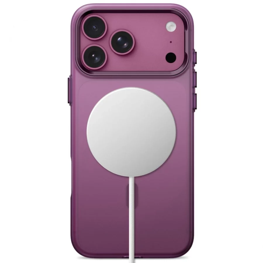Etui Tech-Protect MagZero MagSafe na iPhone 17 Pro Max / 18 Pro Max - burgundowe matowe