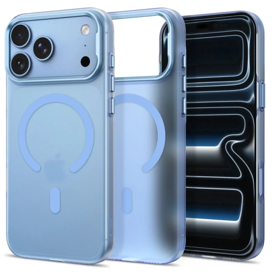 Etui Tech-Protect MagZero MagSafe na iPhone 17 Pro Max / 18 Pro Max - jasnoniebieskie matowe