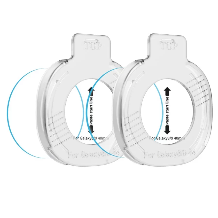 Szkło hartowane Tech-Protect Easy Set+ 2-Pack na Samsung Galaxy Watch Ultra 40 mm