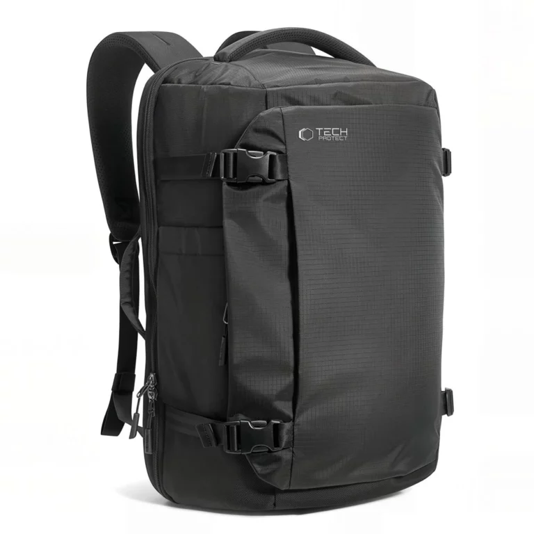 Plecak Tech-Protect Defender S70 RYANAIR & WIZZAIR 24L na laptop - czarny
