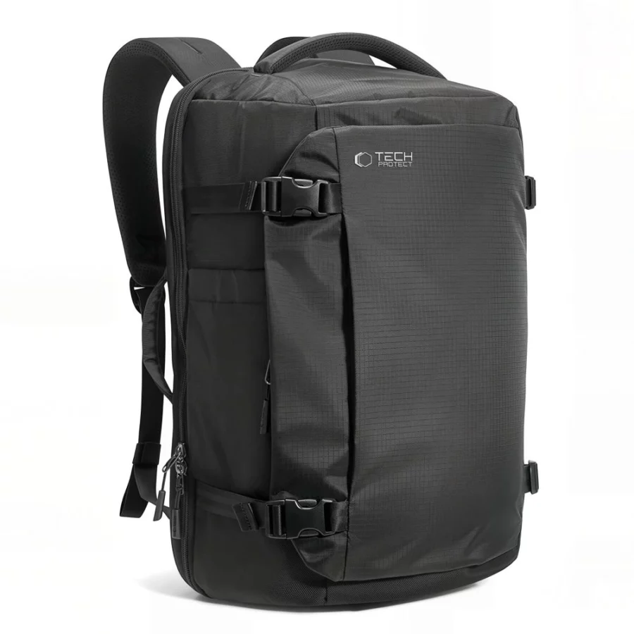 Plecak Tech-Protect Defender S70 RYANAIR & WIZZAIR 24L na laptop - czarny