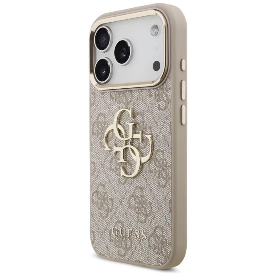Etui Guess 4G Big 4G Classic Logo na iPhone 17 Pro / 18 Pro - różowo-złote