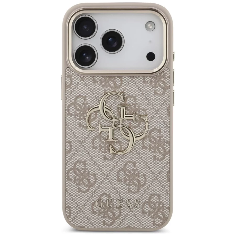 Etui Guess 4G Big 4G Classic Logo na iPhone 17 Pro / 18 Pro - różowo-złote