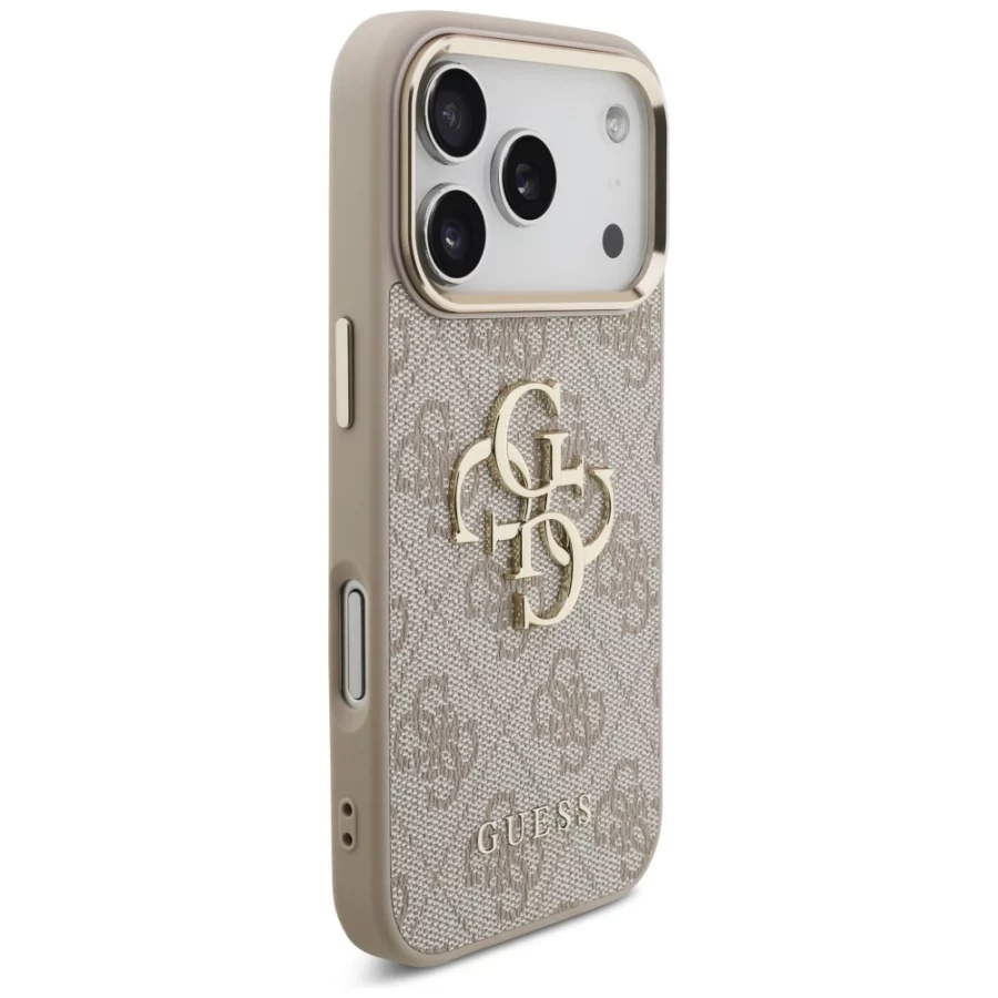 Etui Guess 4G Big 4G Classic Logo na iPhone 17 Pro / 18 Pro - różowo-złote