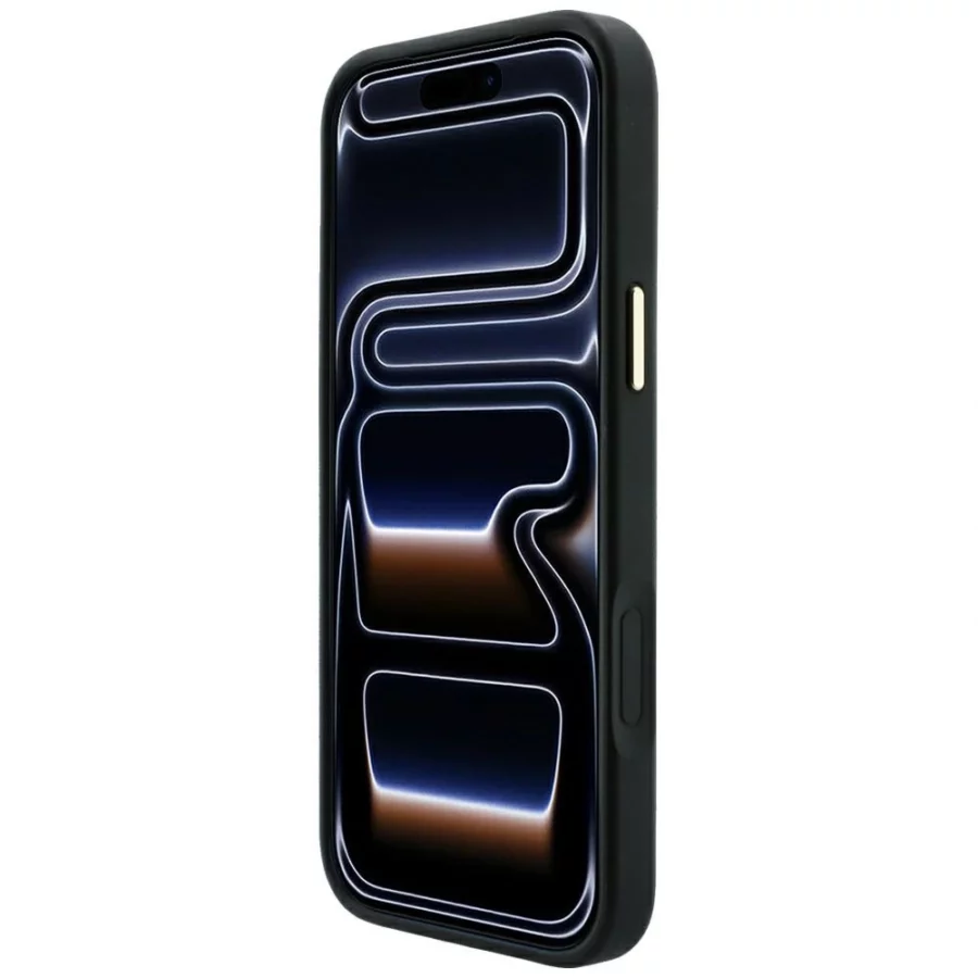Etui Guess Embossed 4G Classic MagSafe na iPhone 17 Pro Max / 18 Pro Max - czarne