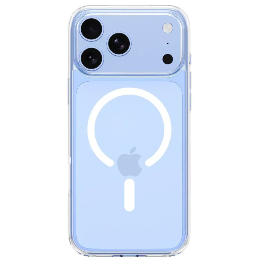Etui Tech-Protect FlexAir Hybrid MagSafe + Szkło hartowane Tech-Protect Glass Fit+ 2-Pack na iPhone 18 Pro / 17 Pro - przezroczyste