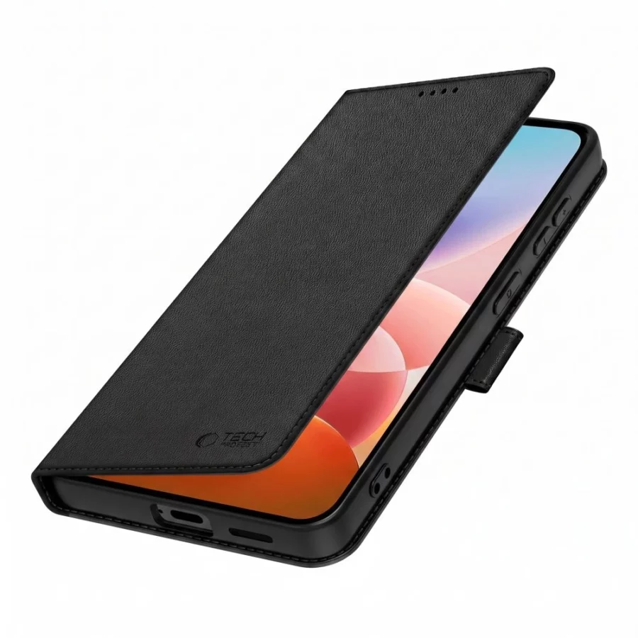 Etui Tech-Protect Wallet na Xiaomi Redmi 17G / 5G - czarne
