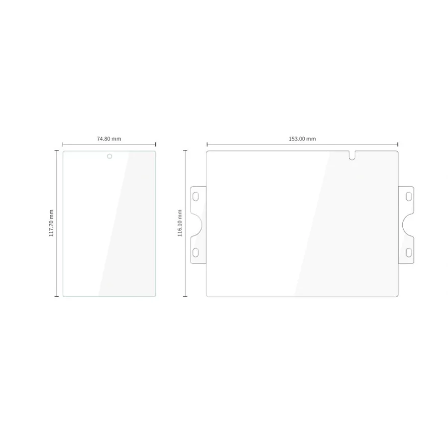 Szkło hartowane Tech-Protect Glass Fit+ 2-Pack + Folia hydrożelowa Tech-Protect Hydro Flex+ 2-Pack - przezroczyste