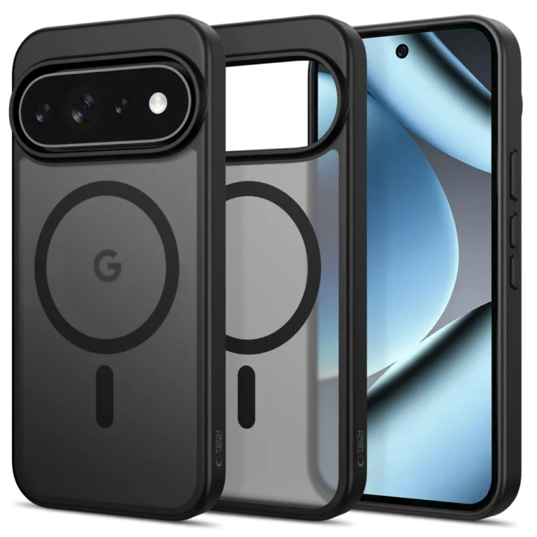 Etui Tech-Protect Magmat MagSafe na Google Pixel 9 / 9 Pro / 10 / 10 Pro / 11 / 11 Pro - czarne matowe