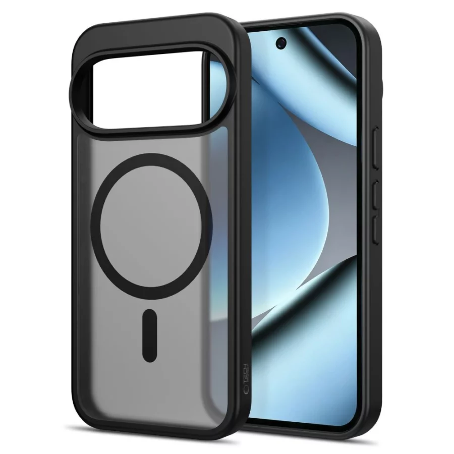 Etui Tech-Protect Magmat MagSafe na Google Pixel 9 Pro XL / 10 Pro XL / 11 Pro XL - czarne matowe