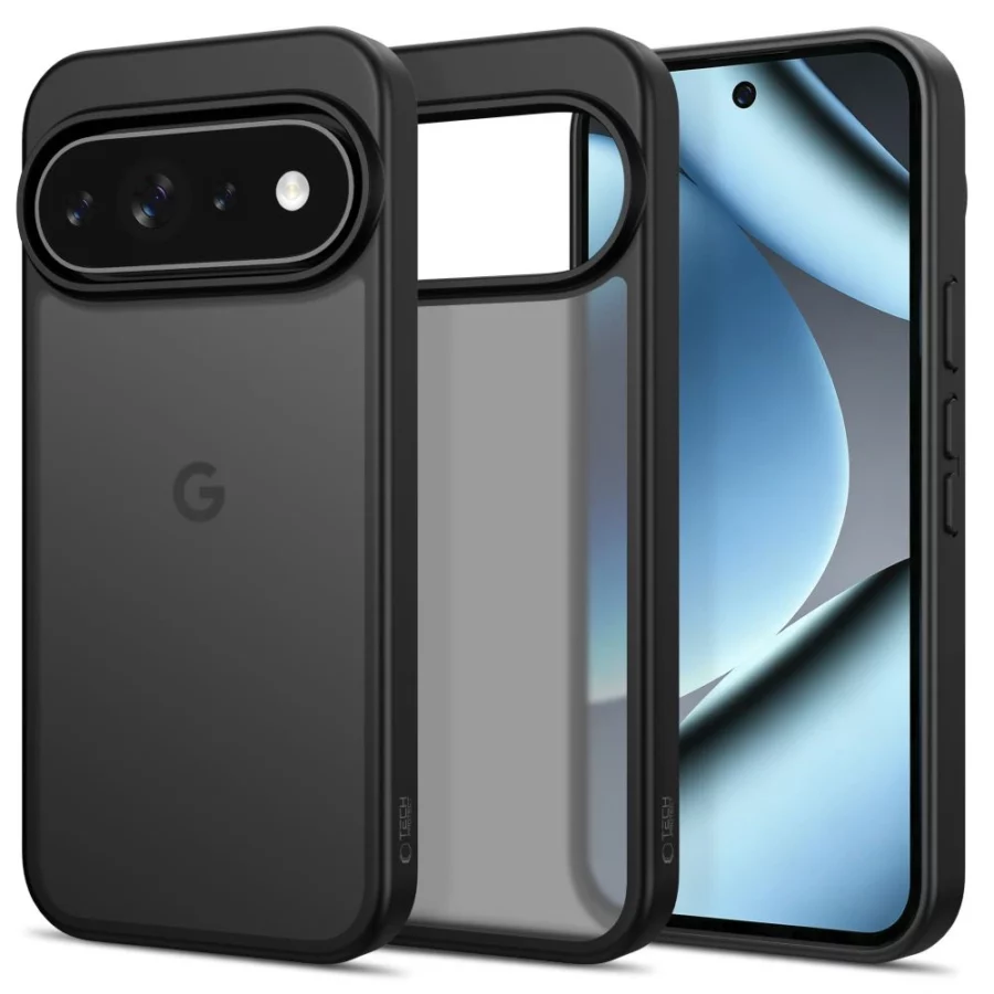 Etui Tech-Protect Magmat na Google Pixel 9 / 9 Pro / 10 / 10 Pro / 11 / 11 Pro - czarne matowe