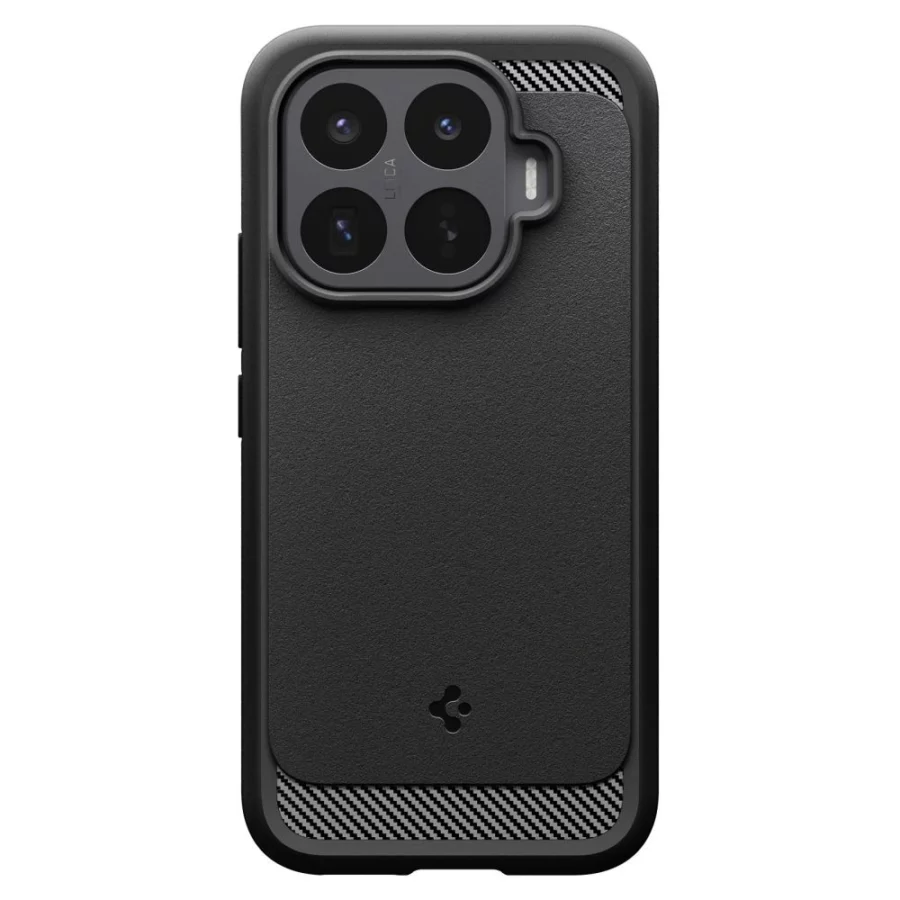 Etui Spigen Rugged Armor na Xiaomi 17T - czarne matowe