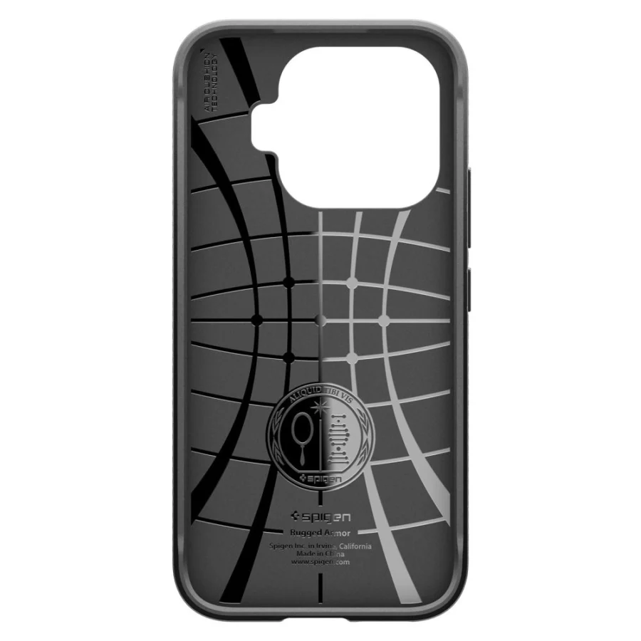 Etui Spigen Rugged Armor na Xiaomi 17T - czarne matowe