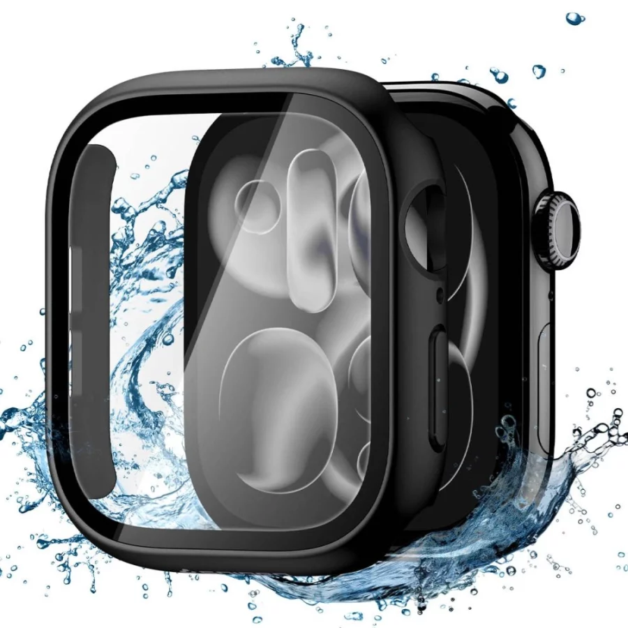 Etui Spigen Thin Fit 360 na Apple Watch 46 mm - czarne