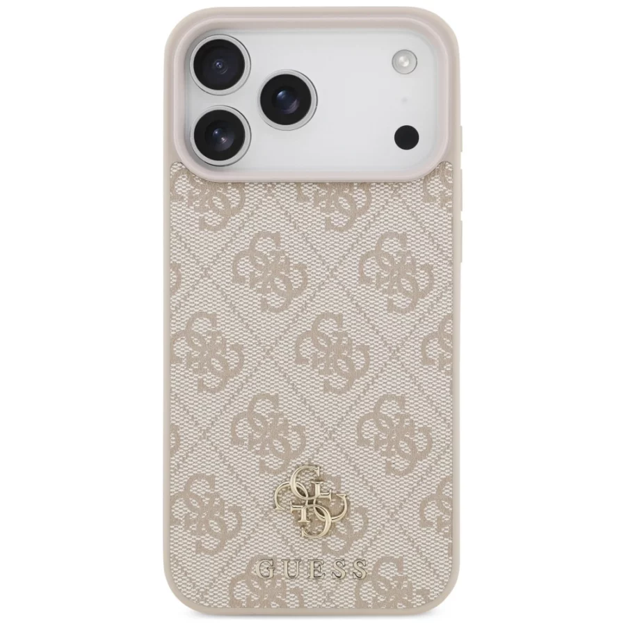 Etui Guess 4G Small Classic Logo MagSafe na iPhone 17 Pro Max / 18 Pro Max - różowe