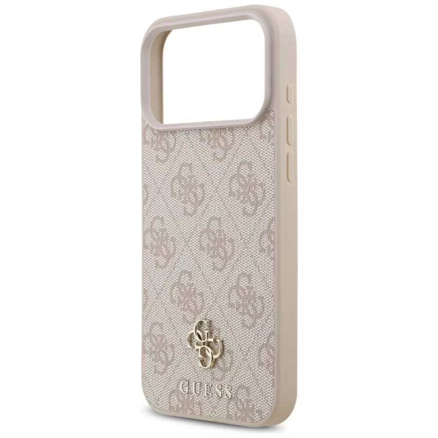 Etui Guess 4G Small Classic Logo MagSafe na iPhone 17 Pro Max / 18 Pro Max - różowe