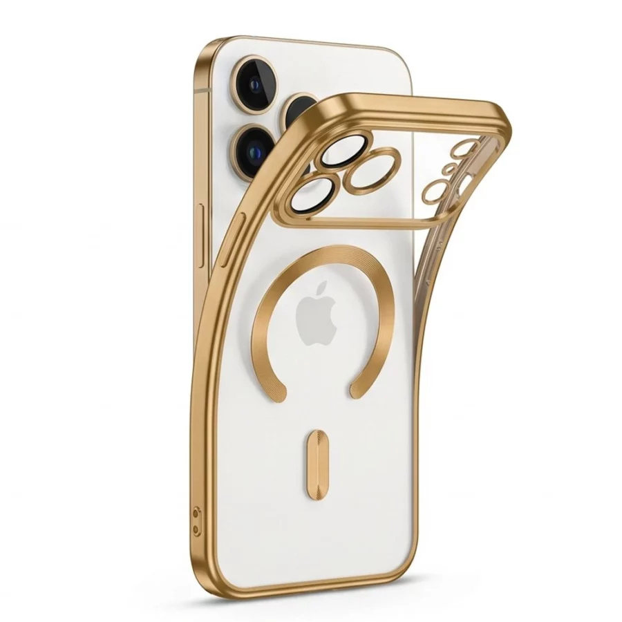 Etui Tech-Protect MagFlex na iPhone 18 Pro / 17 Pro - złote