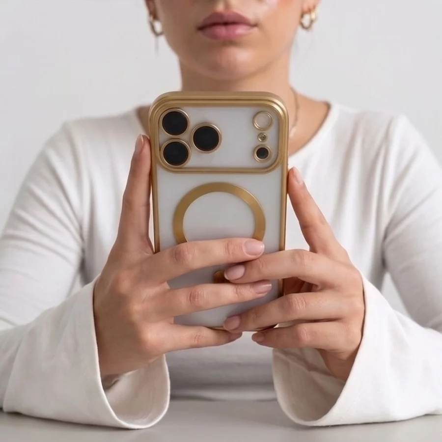 Etui Tech-Protect MagFlex na iPhone 18 Pro / 17 Pro - złote