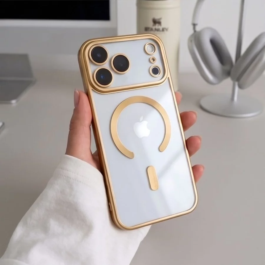 Etui Tech-Protect MagFlex na iPhone 18 Pro / 17 Pro - złote