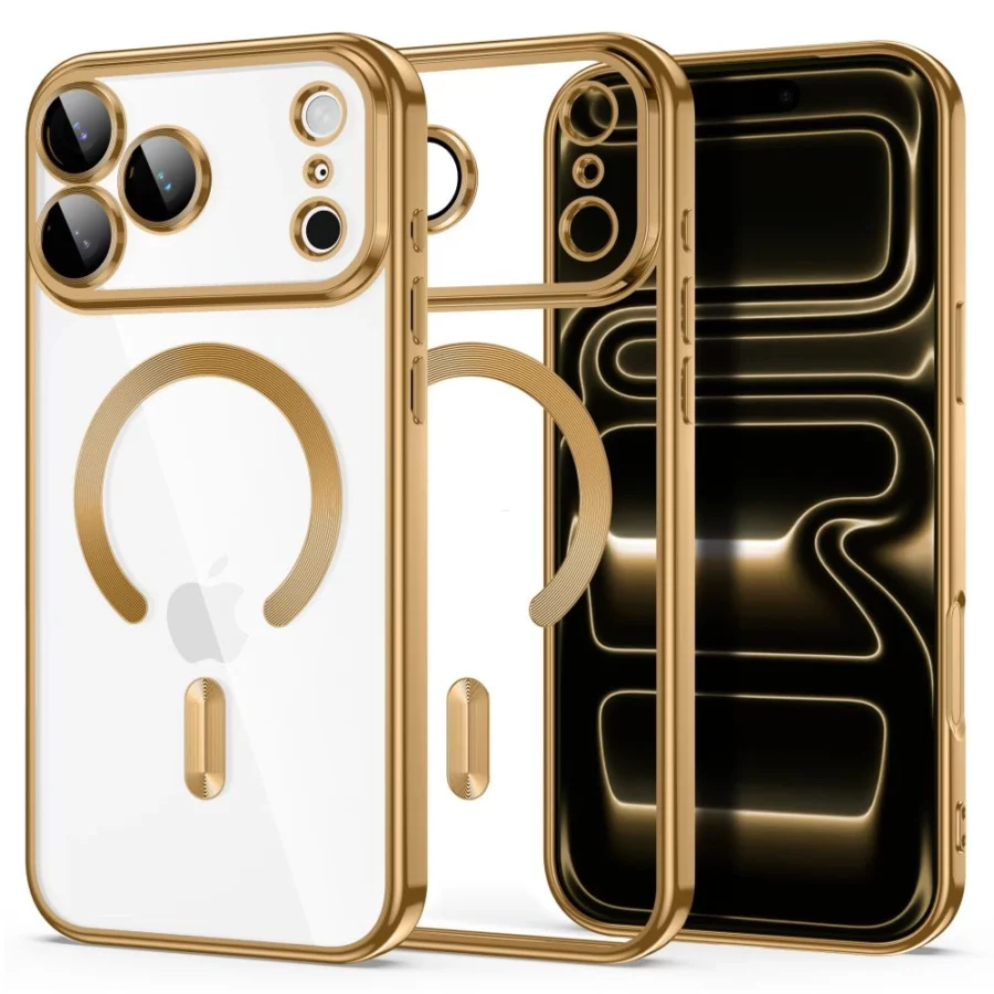 Etui Tech-Protect MagFlex na iPhone 18 Pro Max / 17 Pro Max - złote