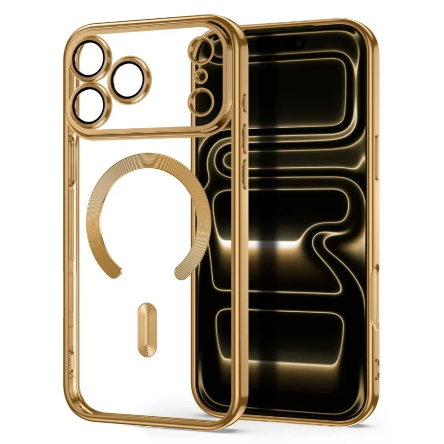 Etui Tech-Protect MagFlex na iPhone 18 Pro Max / 17 Pro Max - złote