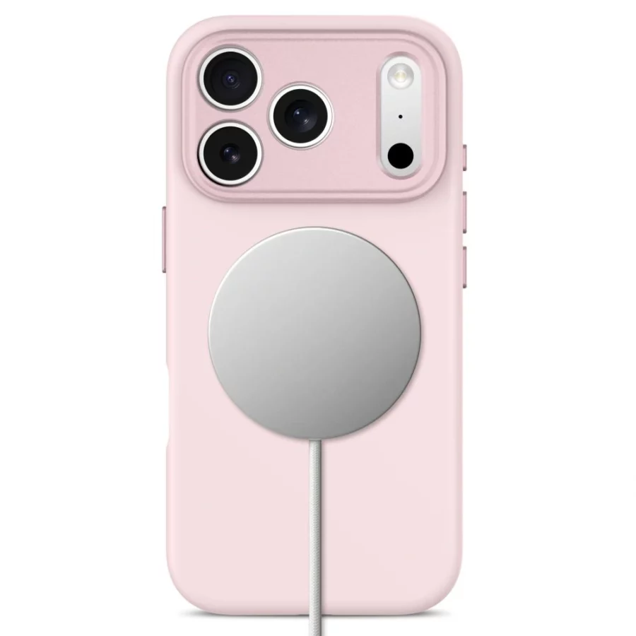 Etui Tech-Protect Uniq MagSafe CC na iPhone 18 Pro / 17 Pro - różowe