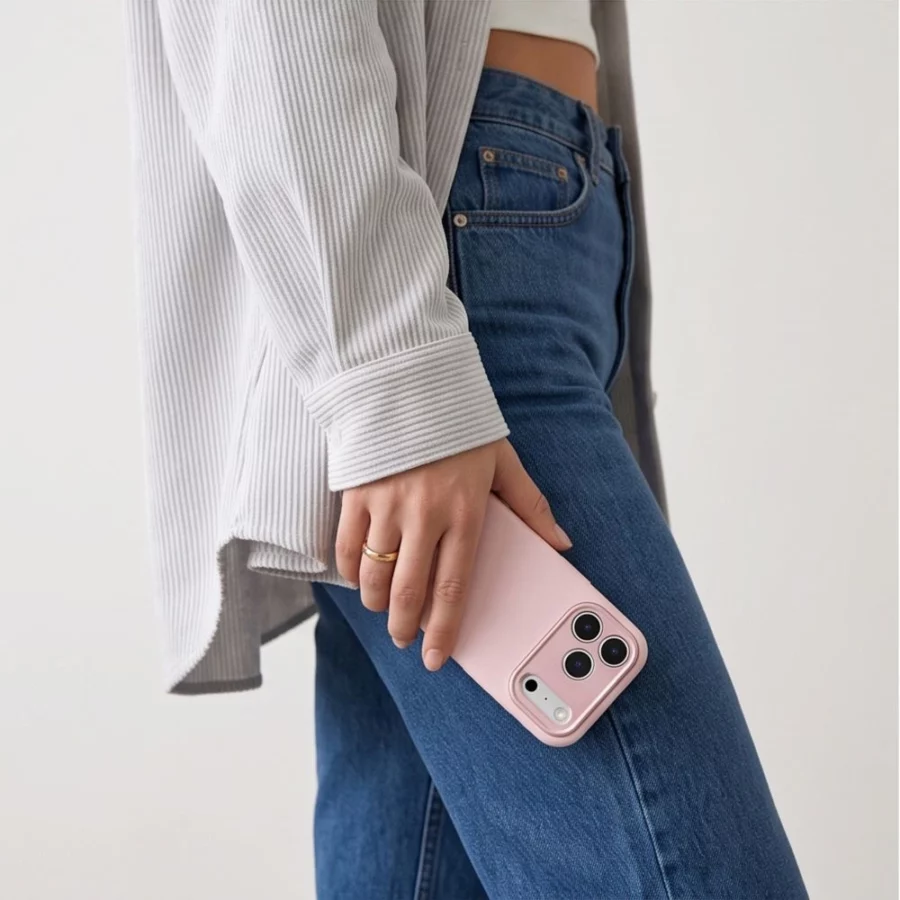 Etui Tech-Protect Uniq MagSafe CC na iPhone 18 Pro Max / 17 Pro Max - różowe