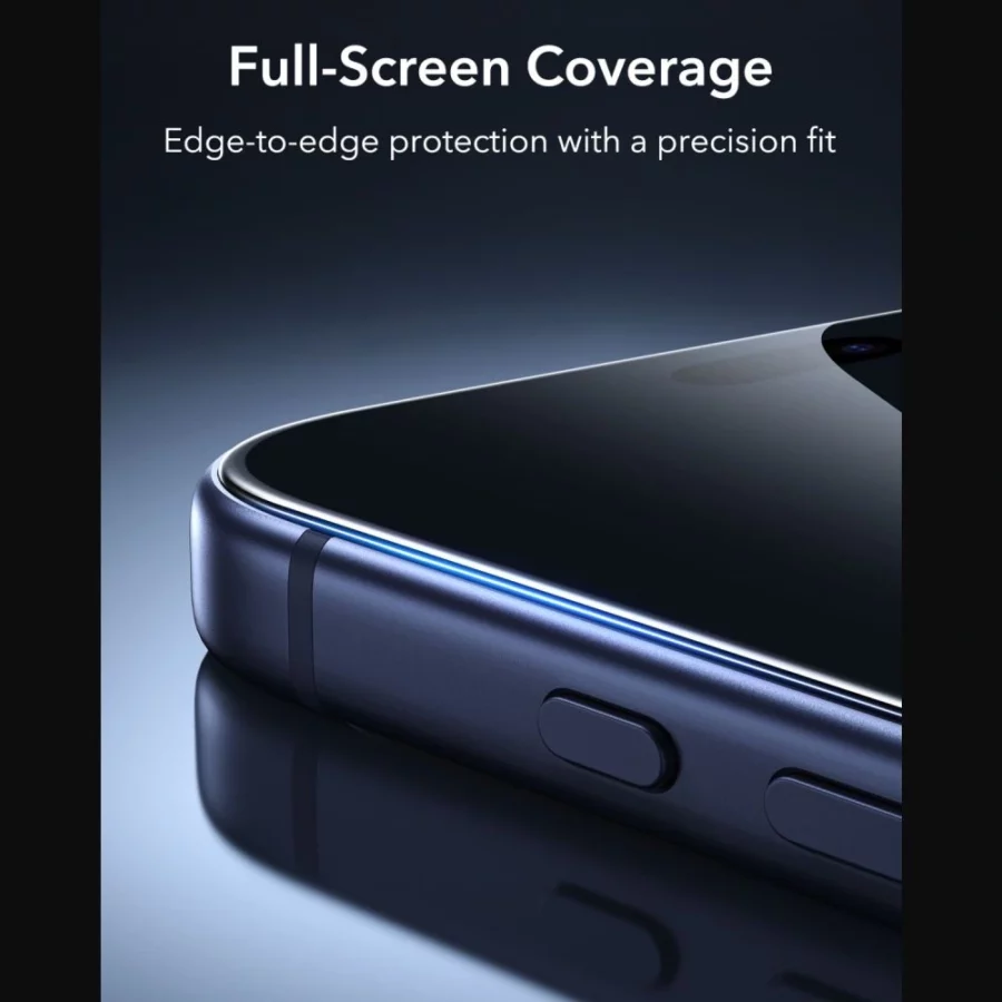 Szkło hartowane ESR UltraFit Armorite Privacy 2-Pack prywatyzujące na iPhone 18 Pro Max