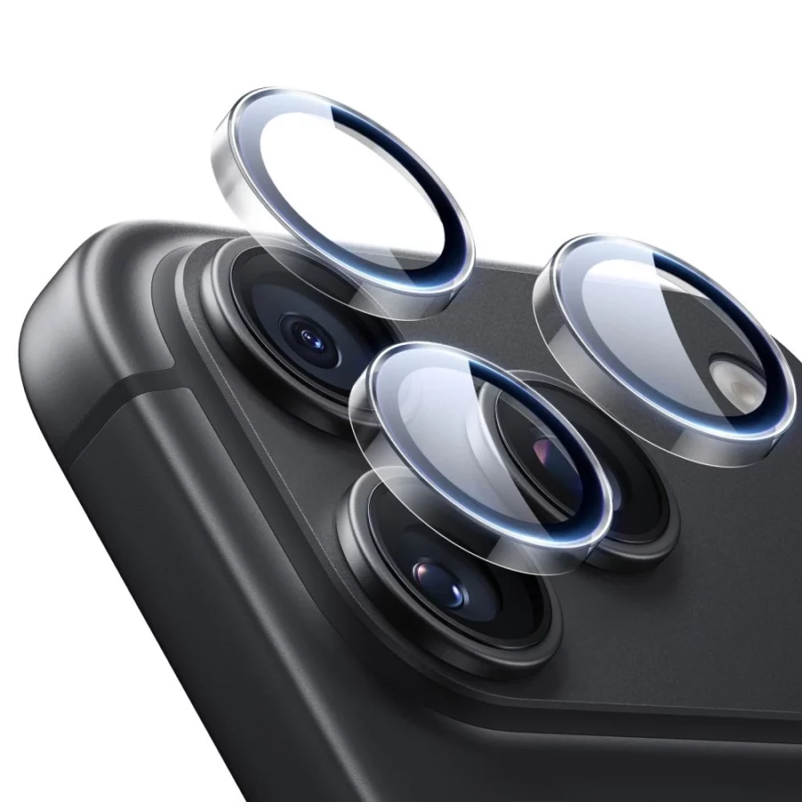 Szkło hartowane na aparat ESR Armorite Camera Protector na iPhone 18 Pro / 18 Pro Max - dark cherry