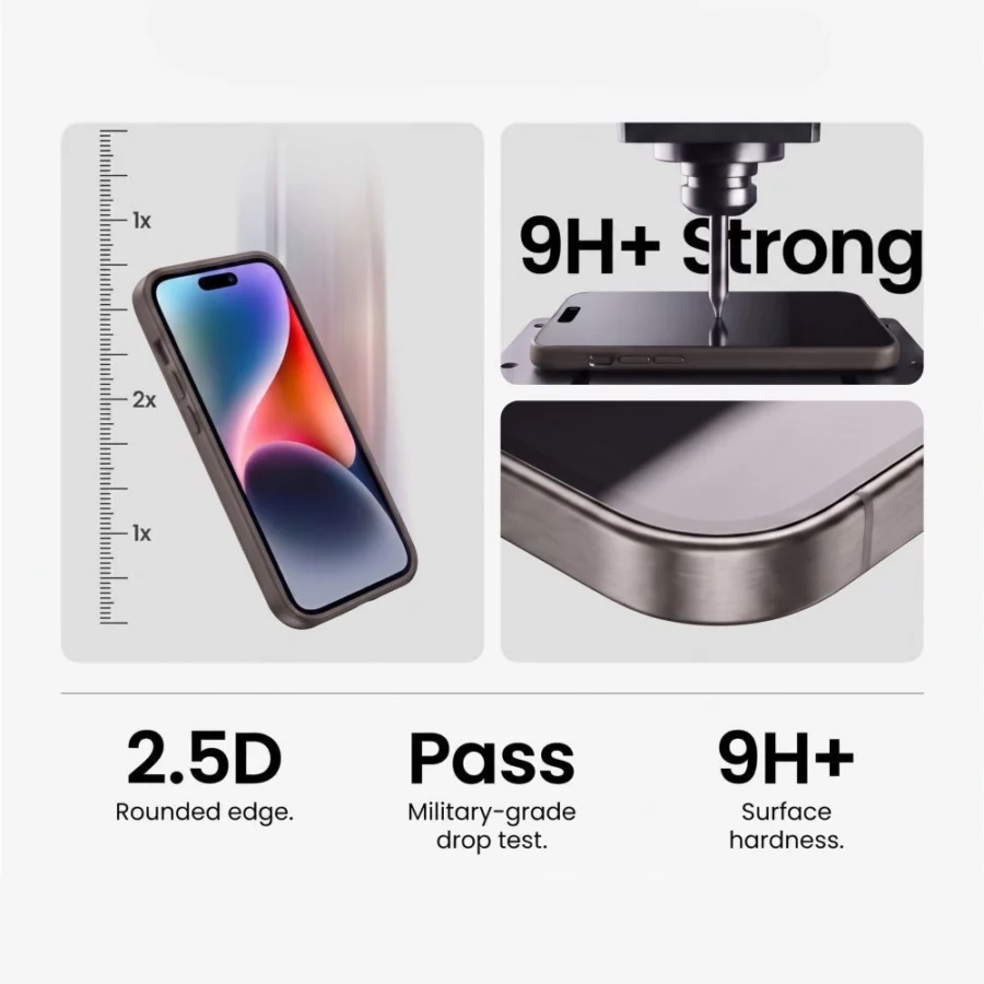 Szkło hartowane Tech-Protect Glass Fit+ 2-Pack na Samsung Galaxy S26 FE