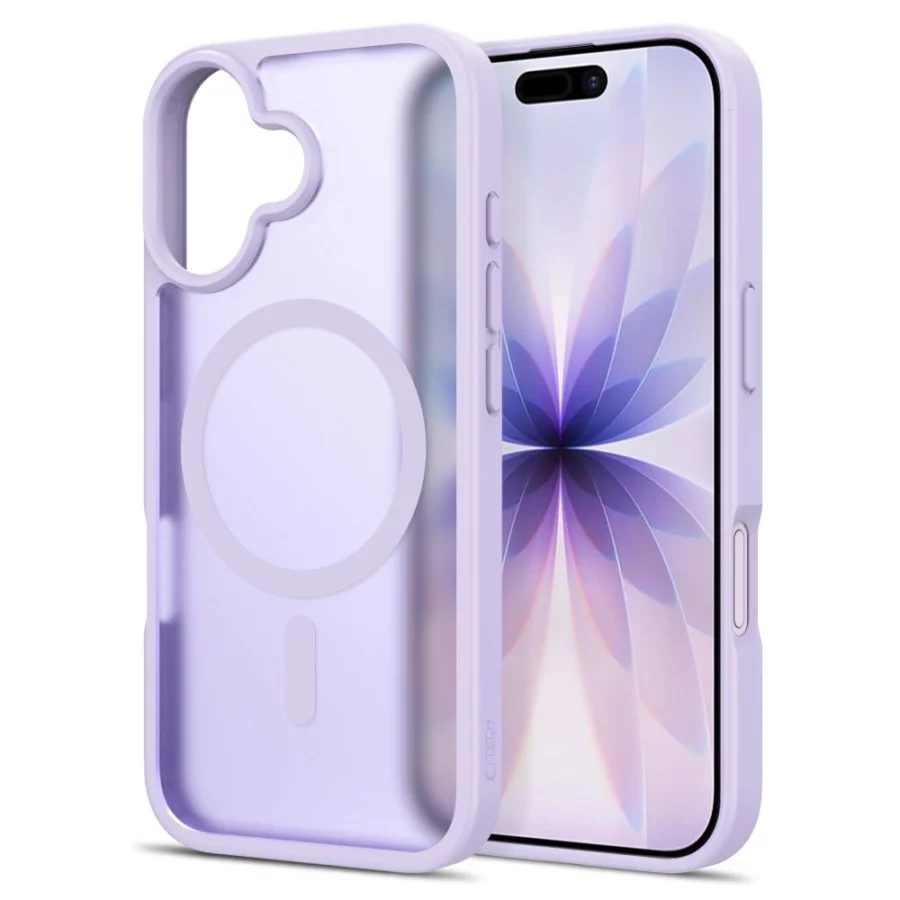 Etui Tech-Protect BasicMag MagSafe na iPhone 17 - liliowe matowe