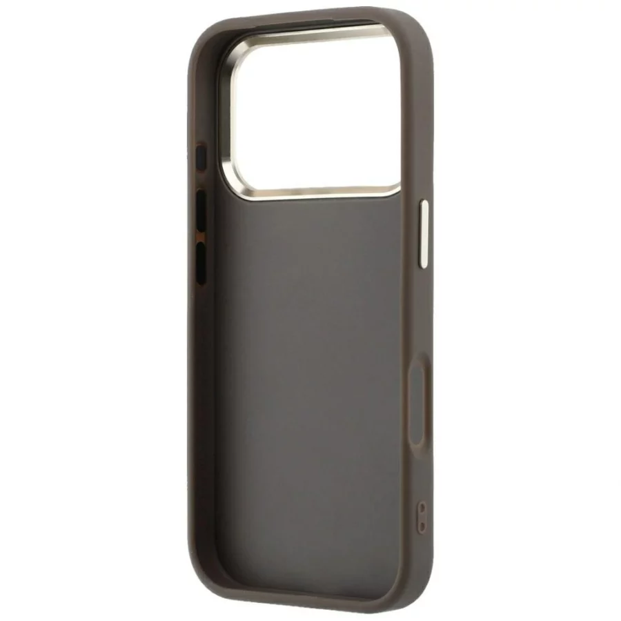Etui Guess 4G & Big Strass Logo na iPhone 17 Pro Max / 18 Pro Max - brązowe