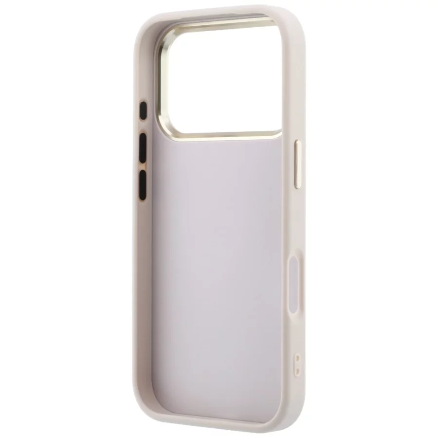 Etui Guess 4G & Big Strass Logo na iPhone 17 Pro / 18 Pro - różowe
