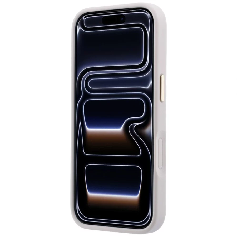 Etui Guess 4G with Stripe Round and Classic Logos MagSafe na iPhone 17 Pro / 18 Pro - różowe