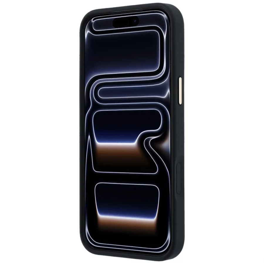 Etui Guess Peony 4G Small Logo MagSafe na iPhone 17 Pro Max / 18 Pro Max - czarne